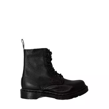 Черные кожаные ботинки Dr. Martens