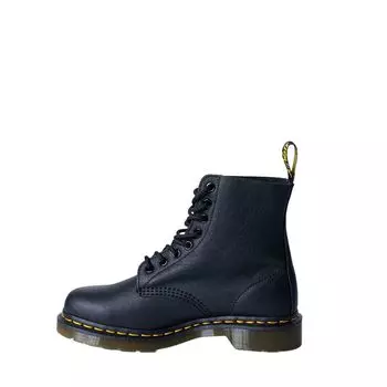 Черные кожаные ботинки Dr. Martens
