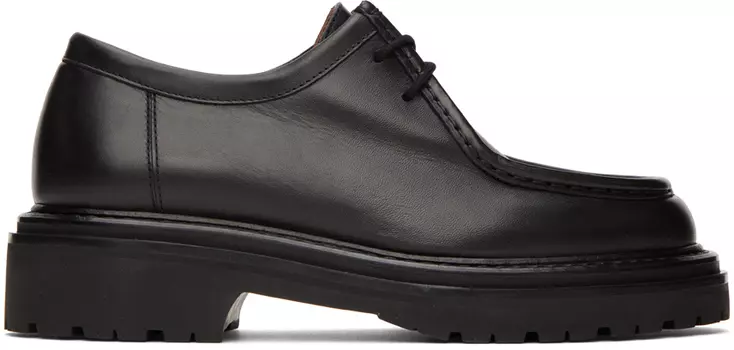 Черные кожаные дерби Legres