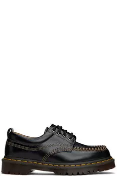 Черные кожаные дерби Lowell Dr. Martens