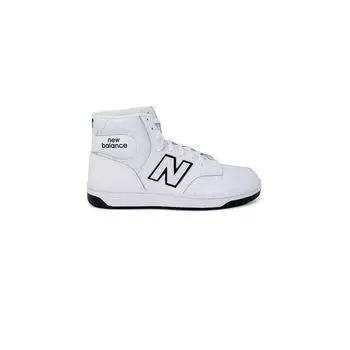 Черные кожаные кроссовки New Balance