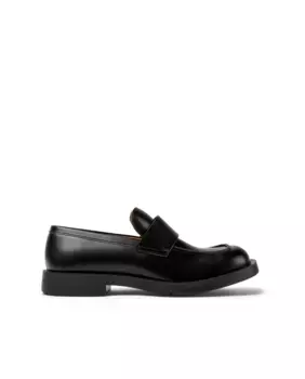 Черные кожаные мокасины унисекс camperlab, чёрный