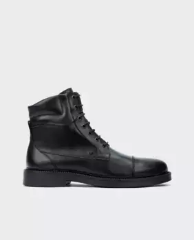 Черные кожаные мужские ботинки Martinelli