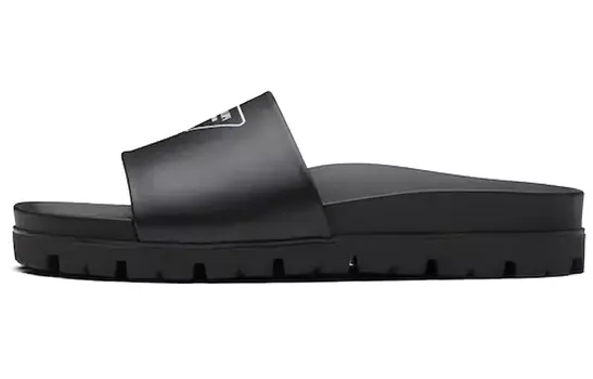 Мужские шлепанцы Prada, черный