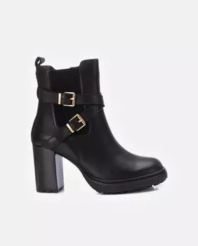 Черные кожаные женские ботильоны Carmela, черный