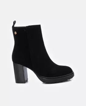 Черные кожаные женские ботильоны Carmela, черный
