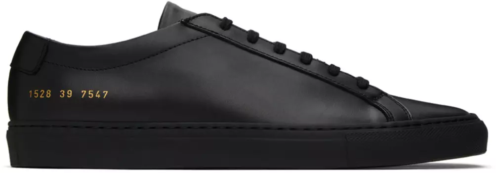 Черные кроссовки Achilles Common Projects