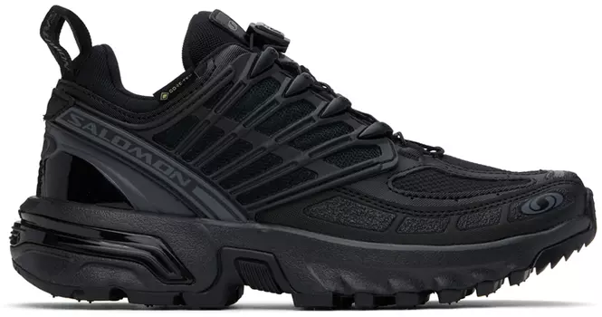 Черные кроссовки ACS Pro GORE-TEX Salomon, Black/Black/Asphalt