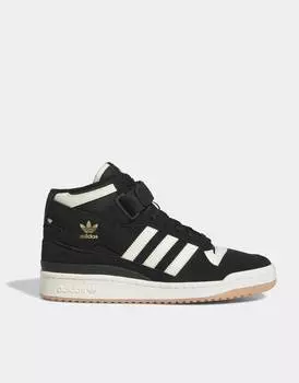 Черные кроссовки adidas Originals Forum Mid