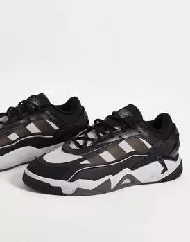 Черные кроссовки adidas Originals Niteball II
