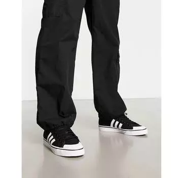 Черные кроссовки adidas Originals Nizza