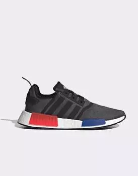 Мужские кроссовки Adidas Originals NMD R1, черный/красный/синий