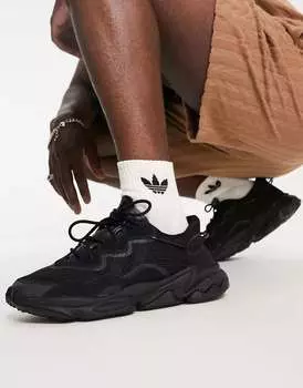 Черные кроссовки adidas Originals Ozweego