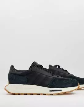 Черные кроссовки adidas Originals Retropy E5