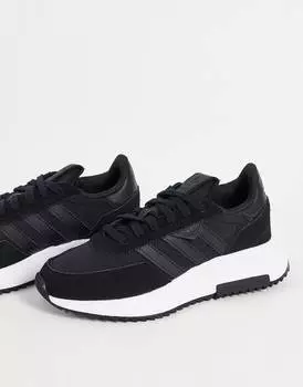 Черные кроссовки adidas Originals Retropy F2