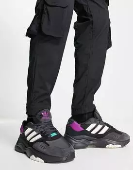 Черные кроссовки adidas Originals Retropy F90