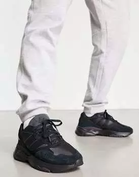 Черные кроссовки adidas Originals Retropy F90