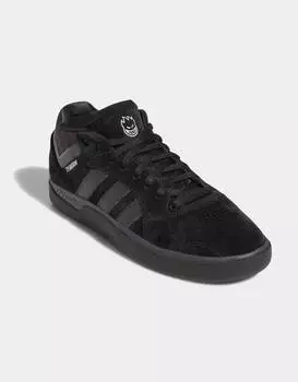 Черные кроссовки Adidas Originals Skateboarding Tyshawn X Spitfire