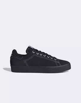 Черные кроссовки adidas Originals stan smith