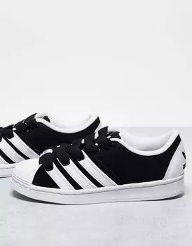 Черные кроссовки adidas Originals Superstar Supermodified
