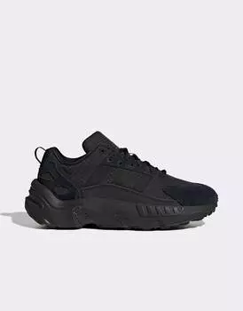 Черные кроссовки adidas Originals ZX 22