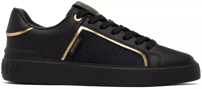 Черные кроссовки B-Court Balmain