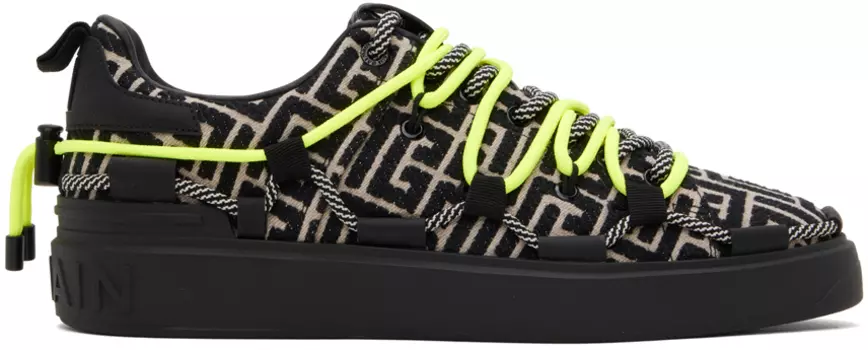 Черные кроссовки B-Court Balmain