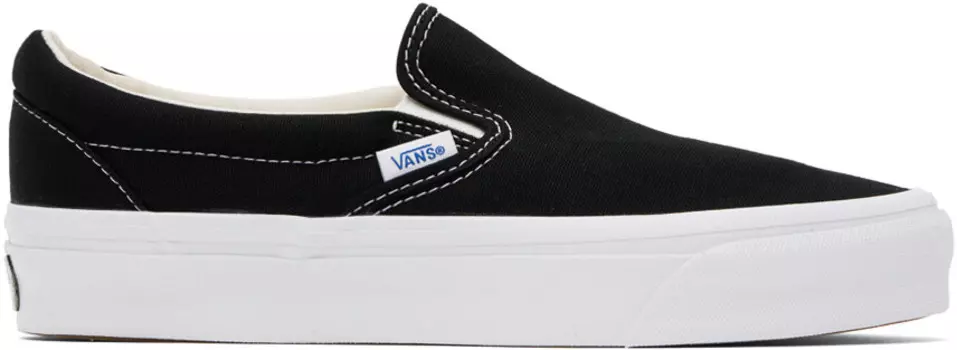 Черные кроссовки без шнуровки Reissue 98 LX Vans