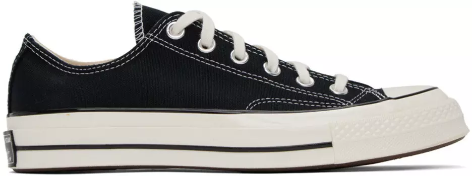 Черные кроссовки Chuck 70 Converse, цвет Black/Black/Egret