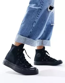 Черные кроссовки Converse Chuck 70 Hi