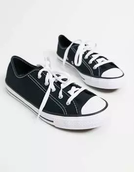 Черные кроссовки Converse Chuck Taylor Dianty