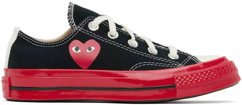 Черные кроссовки Converse Edition Chuck 70 Comme des Garons Play