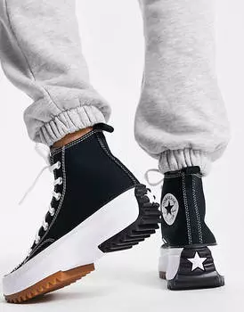 Черные кроссовки Converse Run Star Hike Hi