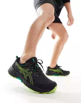 Черные кроссовки для бега Asics Gel-Venture 9