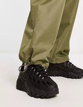 Черные кроссовки Fila Raid