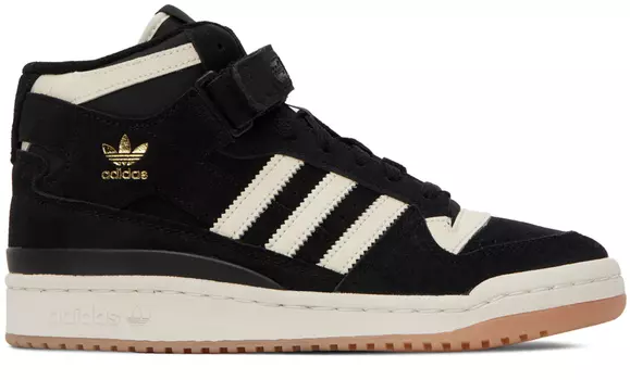 Черные кроссовки Forum adidas Originals
