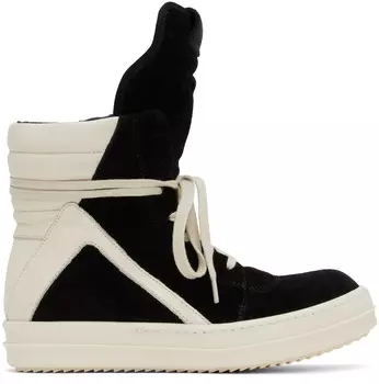 Черные кроссовки Geobasket Rick Owens