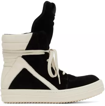 Черные кроссовки Geobasket Rick Owens