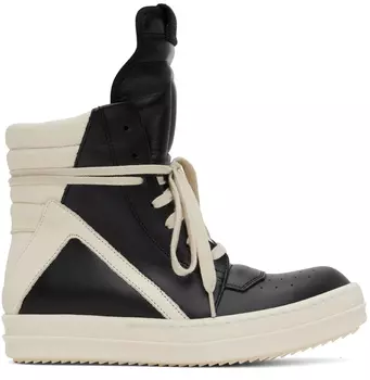 Черные кроссовки Geobasket Rick Owens
