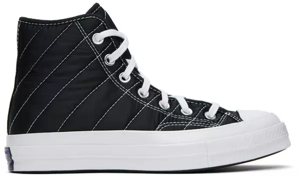 Черные кроссовки из искусственного меха Chuck 70 Converse