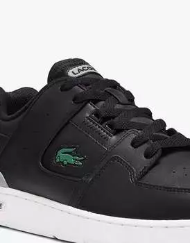Черные кроссовки Lacoste Court Cage