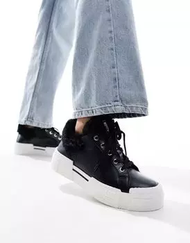 Черные кроссовки Love Moschino