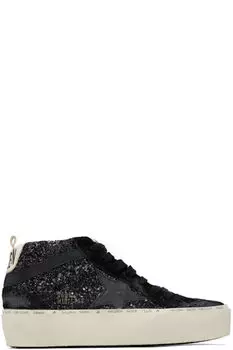 Черные кроссовки Mid Star Golden Goose