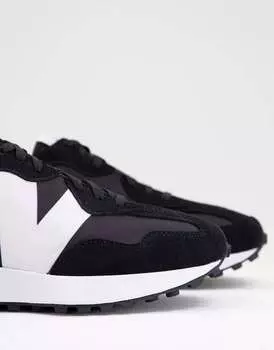 Черные кроссовки New Balance 327