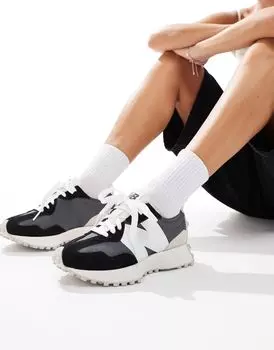 Черные кроссовки New Balance 327
