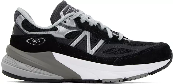 Черные кроссовки New Balance Made In USA 990v6