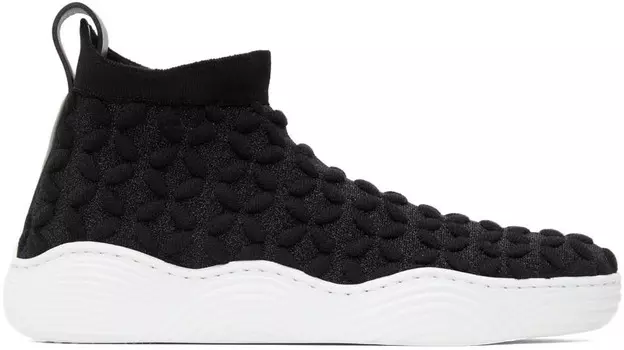 Черные кроссовки-носки ALAÏA