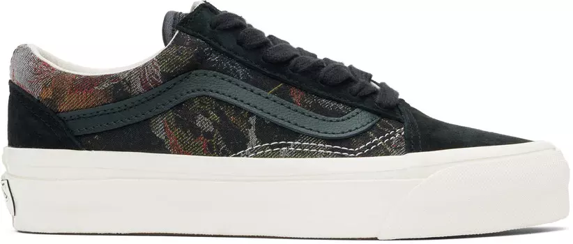 Черные кроссовки Old Skool Premium Jacquard Vans
