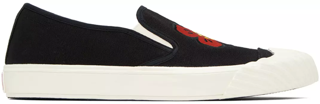 Черные кроссовки Paris Boke Flower Kenzo