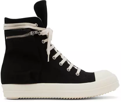 Черные кроссовки Porterville Cargo Sneaks Rick Owens DRKSHDW